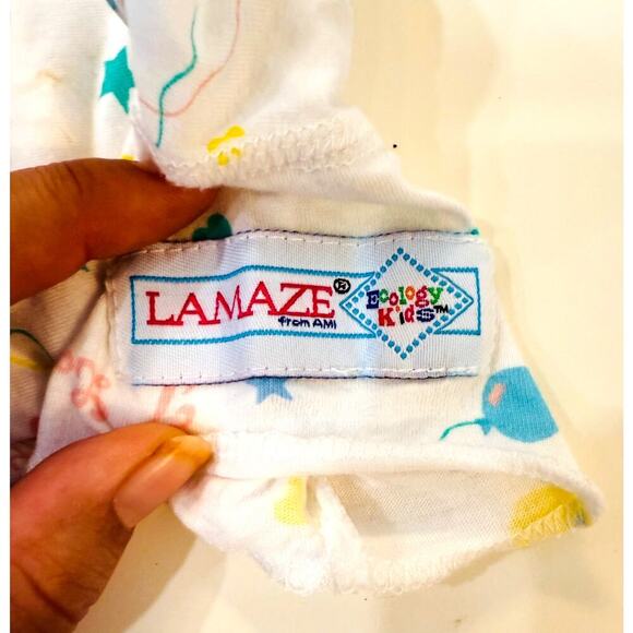 Vintage Baby Girl Onesie Lot 80/90s Kawaii Cat Print Footie Pajamas Balloons USA - Picture 6 of 8